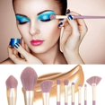 thumbnail image 3 of Pinceles De Maquillaje Corrector Sintético Sombra De Ojos Conjunto De Pinceles Cosméticos 9Uds Monstrate CE008097-01, 3 of 4