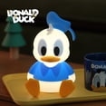 thumbnail image 3 of Disney-luces de noche de pato Donald para niños, luz de dibujos animados de Anime, lámpara de mesita de noche para dormir, decoración de habitación Kawaii, juguete, regalo de cumpleaños, 3 of 5