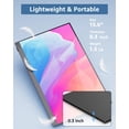 thumbnail image 2 of Monitor portátil Yodoit 15.6" FHD IPS Display USB-C negro, 2 of 7