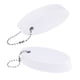 thumbnail image 1 of Uxcell 2-Pack Llavero Flotante para Navegación, Anillos de Llave a Prueba de Agua de Color Brillante para Deportes Acuáticos al Aire Libre [Blanco], 1 of 6