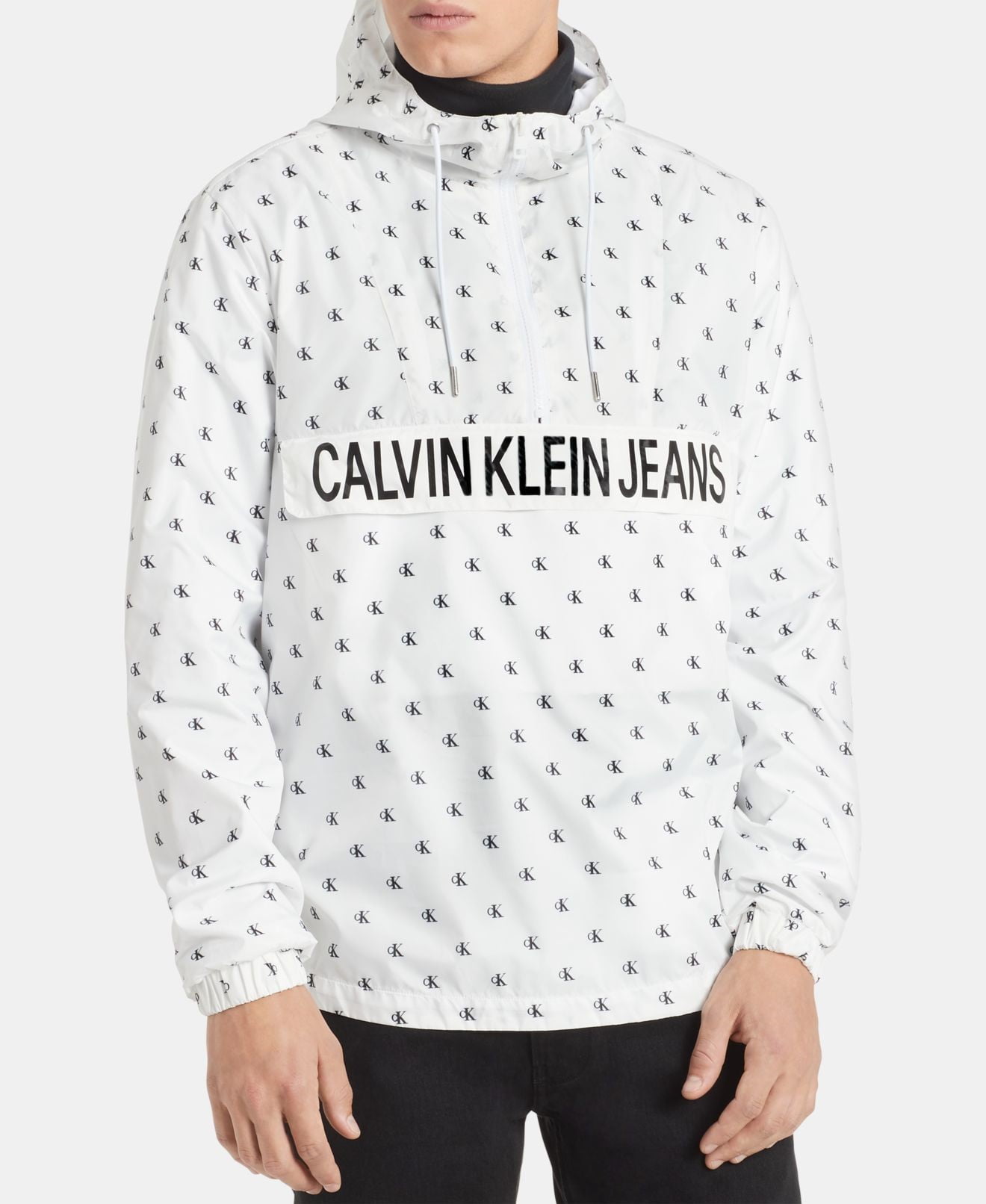 calvin klein monogram jacket