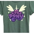 thumbnail image 3 of My Little Pony - New Gen Logo Wings - Women's Short Sleeve Graphic T-Shirt, 3 of 5