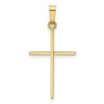thumbnail image 4 of 14k Yellow Gold Cross Pendant Charm, 4 of 4