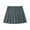 Gray, variant on Girls Pleated School Skirt,Solid Color A-Line Skirt, Perfect for Academics, Prep Style & Everyday Wear Navy 130