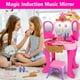 thumbnail image 5 of Set de maquillaje Vanity AugToy Magic para niños pequeños con espejo y silla, 5 of 6
