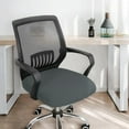 thumbnail image 3 of Elastic Stretch Office Chair Covers Super Fit Polyester Slipcovers for Computer Desk Chairs, Anti-Dust Removable Washable Seat Protector Cover for Home Office Kitchen Dining Furniture, 3 of 6