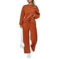 thumbnail image 1 of Conjunto Deportivo PRETTYGARDEN para Mujer 2 Piezas Sudadera y Pantalones Anchos XL, 1 of 9