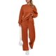 thumbnail image 1 of Conjunto Deportivo PRETTYGARDEN para Mujer 2 Piezas Sudadera y Pantalones Anchos XL, 1 of 9