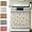 Blue, variant on Farmhouse Oven Skirt, Blue Handmade Oven Curtain for Stove Vintage Country Cottage Dishwasher Ruffles Ribbon Ties Kitchen Decor Fabric Valance