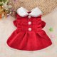 thumbnail image 1 of Dog Dresses Pet Clothes Ruffle Edge Pet Dress Autumn  Winter Dress for Small Dogs Cat Dog Skirt Chihuahua Doll Collar Clothes ShopWise Round, 1 of 7