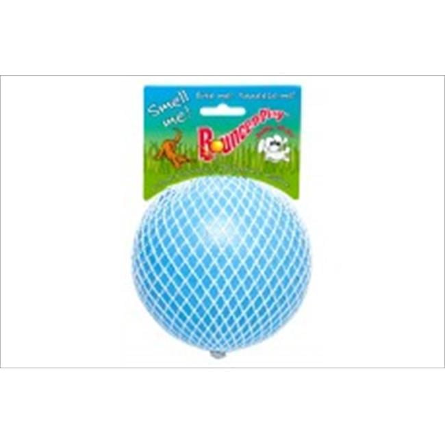 Jolly Pet Bounce n Play Ball, 6" Blueberry Dog Toy