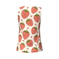 thumbnail image 5 of Picia Hand Drawn Strawberry Pattern Women's Workout Tank Top,Breathable Activewear,Slim Fit Athletic Top,Versatile Workout Moisture-wicking top-X-Large, 5 of 9