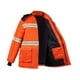 thumbnail image 2 of Chaqueta de invierno de alta visibilidad, gruesa, aislante, resistente al viento y con múltiples bolsillos. L, 2 of 9