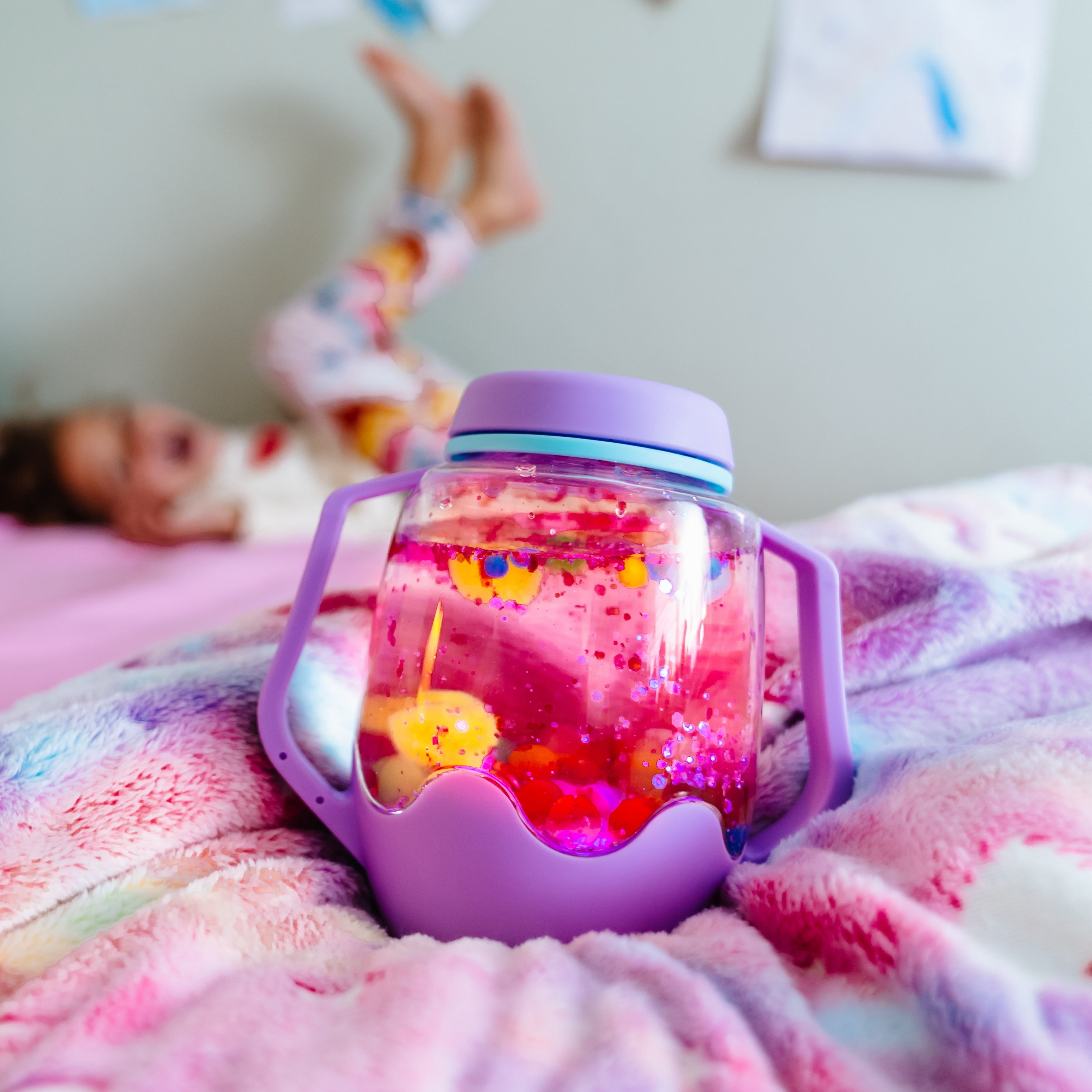 Glopals Purple Sensory Jar