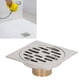 thumbnail image 5 of Desagüe De Ducha Cuadrado, Desagüe De Ducha Cuadrado De 4 Pulgadas Antiobstrucción A Prueba De Olores De Alto Flujo Para Para Balcón, 5 of 7