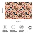 thumbnail image 3 of Fall Dachshund and Pumpkin Bathroom Rugs Mat,Non Slip Microfiber Bathroom Rug,Rubber Backing,Soft Bathroom Mats for Bathroom Floor,Tub and Shower,20x32in(50x80cm), 3 of 5