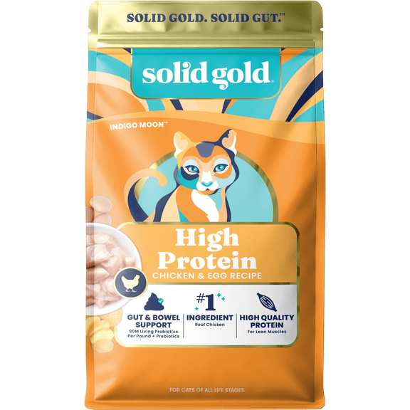 Solid Gold Indigo Moon High Protein Dry Cat Food, Chicken 12lb
