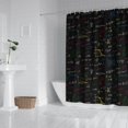 thumbnail image 2 of Math Equations Physics Formulas Black Pattern Shower Curtain 72"x84" ,Bathroom Decorative Shower Curtains Set with 12 Hooks,Modern Waterproof Washable Shower Curtain, 2 of 6