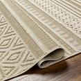 thumbnail image 3 of Mark&Day Outdoor Rugs, 3x7 Chrstina Modern Indoor/Outdoor Camel Runner Area Rug, Non Shedding Brown White Carpet for Patio, Porch, Deck, Bedroom, Living Room or Kitchen (2'7" x 7'3" Runner), 3 of 4