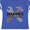 thumbnail image 4 of Inktastic Grandpa Little Helper Boys Toddler T-Shirt, 4 of 5
