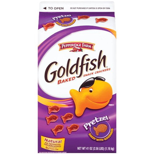 goldfish pretzel baked snack crackers