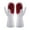 Red #3, variant on 1 Pair Latex Rubber Dishwashing Gloves with Scrub Brush - Household Kitchen Cleaning Gloves for Dishes, Fruits, Bathroom (14x31cm/5.5x12.2") - Oil & Chemical Resistant