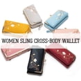 thumbnail image 3 of YEPOLERCE Women Sling Cross-Body Wallet with Mobile Phone Holder, Compact Bag with Card Slots and Secure Zipper, 3 of 6