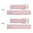 thumbnail image 4 of Uxcell Silicone Watch Band 22mm Quick Release Flexible Rubber Replacement Watch Strap with Stainless Steel Clasp for Men Women, Pink, 4 of 8