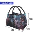 thumbnail image 2 of Disketp Urban Mechanical Dragon Bolsa Térmica Estampada, Bolsa Térmica Aislante para Almuerzo, Playa y Campamento, 2 of 6
