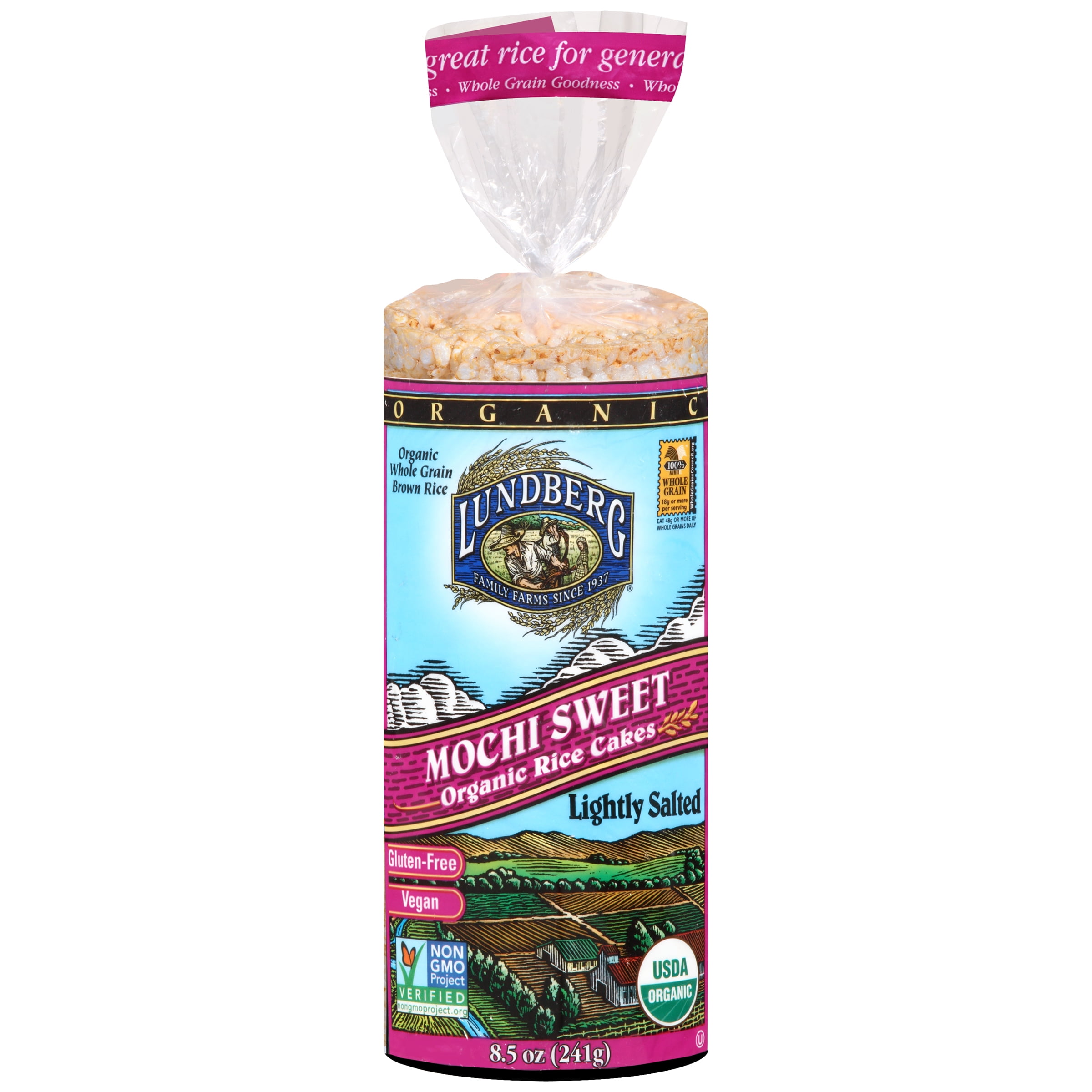 Lundberg Organic Rice Cakes, Tamari with Seaweed, 8.5 Oz