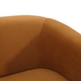 thumbnail image 4 of GDF Studio Portland Portia Indoor Velvet Glam Loveseat, Tumeric, 4 of 8
