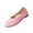 Pink, variant on UDAUDU Womens Ballet Flats Slip On Comfortable Walking Ballerina Shoes Ladies Cute Lightweight Flat Shoes Pumps Low Wedge Shoes Black