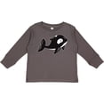 thumbnail image 3 of Inktastic Cute Baby Orca Boys or Girls Long Sleeve Toddler T-Shirt, 3 of 5
