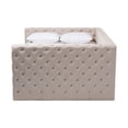 thumbnail image 3 of Baxton Studio Anabella Modern and Contemporary Fabric Upholstered Daybed, 3 of 9