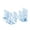A-Light Blue, variant on 4-Panel Clear Acrylic Bookstand, Multi-Section Desktop Organizer for Books and Magazines, Transparent Reading Rack for Tidy Desk, Modern Home Office and Study Decor