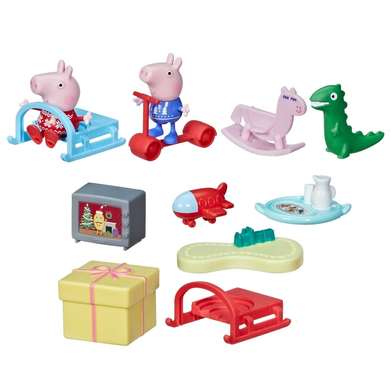 PeppaPig ペッパピッグ アドベントカレンダー フィギュア付 クリスマス Peppa Pig Holiday Advent Calendar for Kids, 24-Pieces