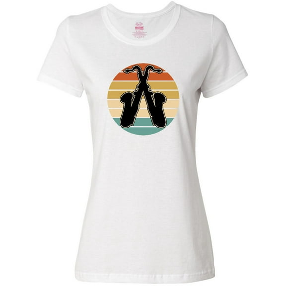 Inktastic Saxophone Music Vintage Band Women's T-Shirt