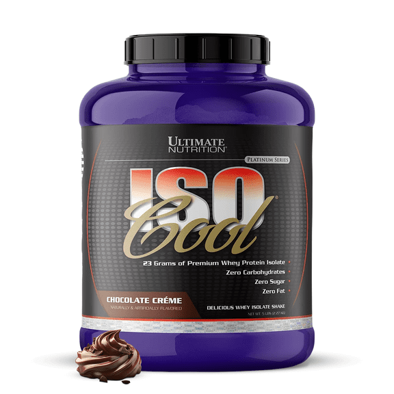 Ultimate Nutrition ISO Cool Whey Isolate, Chocolate Crème, 2 lb