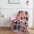 thumbnail image 2 of Border Collie Gifts Border Collie Blankets 50"X60" Dog Throw Blanket for Dog Lovers Mom Dad Flannel Puppy Print Blanket for Couch Sofa Bed Car, 2 of 7