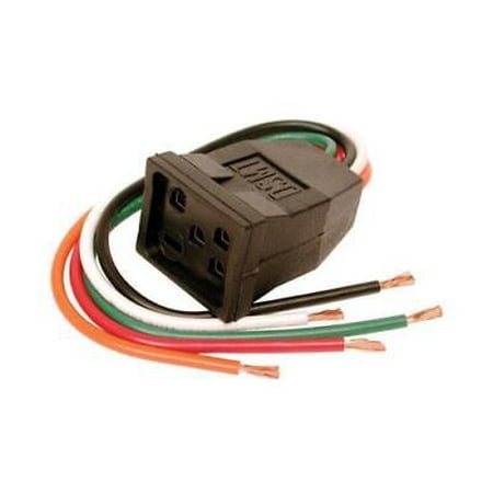 

Dial 1-1/2 in. H X 5-1/2 in. W Muticolored Motor Receptacle