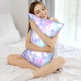 thumbnail image 3 of KLL Rainbow Scales Pattern Silk Pillowcase for Hair and Skin Standard Size 20"X 30" Soft Breathable Pillow Covers for Sleeping, 3 of 7