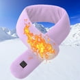 thumbnail image 5 of Leodye 1PCS USB Heated Scarf - Winter Neck Protection Warm Scarf for Christmas & Daily Use -33.5*3.9IN, 5 of 5
