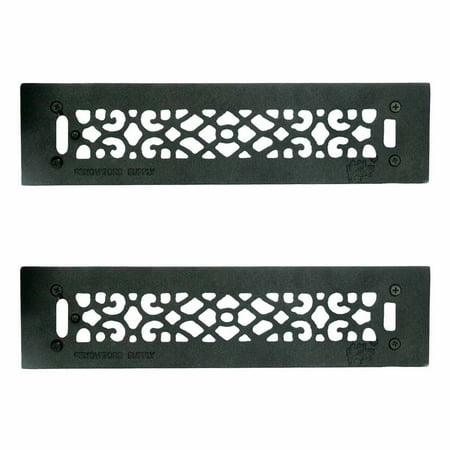 

Floor Heat Register Louver Vent Cast 2 1/4 x 14 Pack of 2 Renovators Supply