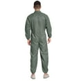 thumbnail image 2 of Lejafay Men's Coveralls Workwear Anti-static Dustproof Front Zipper Breathable Overalls Jumpsuits Gray 3XL, 2 of 3