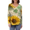 thumbnail image 2 of Fashion Clothing Summer Tops Casual Long Sleeve Shirts For Women, 2 of 5