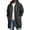 Dark Gray 21#, variant on Mens Zip Long Length Hooded Sweatshirt Solid Color Stretch Tops Breathable Oversized Jacket with Pockets for Travel Fall Winter Purple L