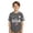a-Dark Gray30643, variant on Boys Kids Patriotic Crew Neck Waffle Knit T Shirt Short Sleeve USA Logo Flag Print Tee For Independence Day Sports Casual Wear Versatile Top