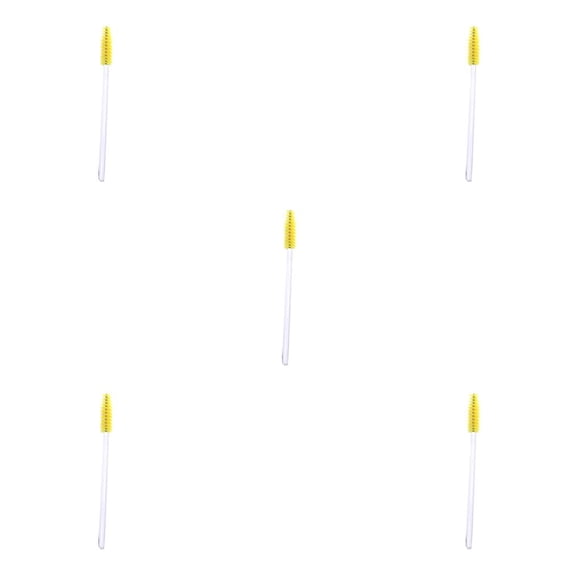 Cepillo de limpieza de pestañas desechable Qarigey 50 Uds Mini aplicador de rímel tipo 1