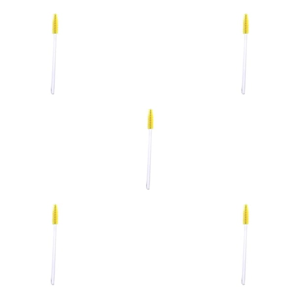 Cepillo de limpieza de pestañas desechable Qarigey 50 Uds Mini aplicador de rímel tipo 1