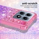 thumbnail image 3 of Funda para Xiaomi 14T/14T Pro 5G Transparente con Brillos Carcasa Protectora Antigolpes con Glitter Brillante, 3 of 5